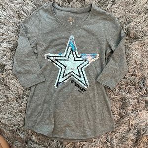 Girls Justice NWOT gymnast top